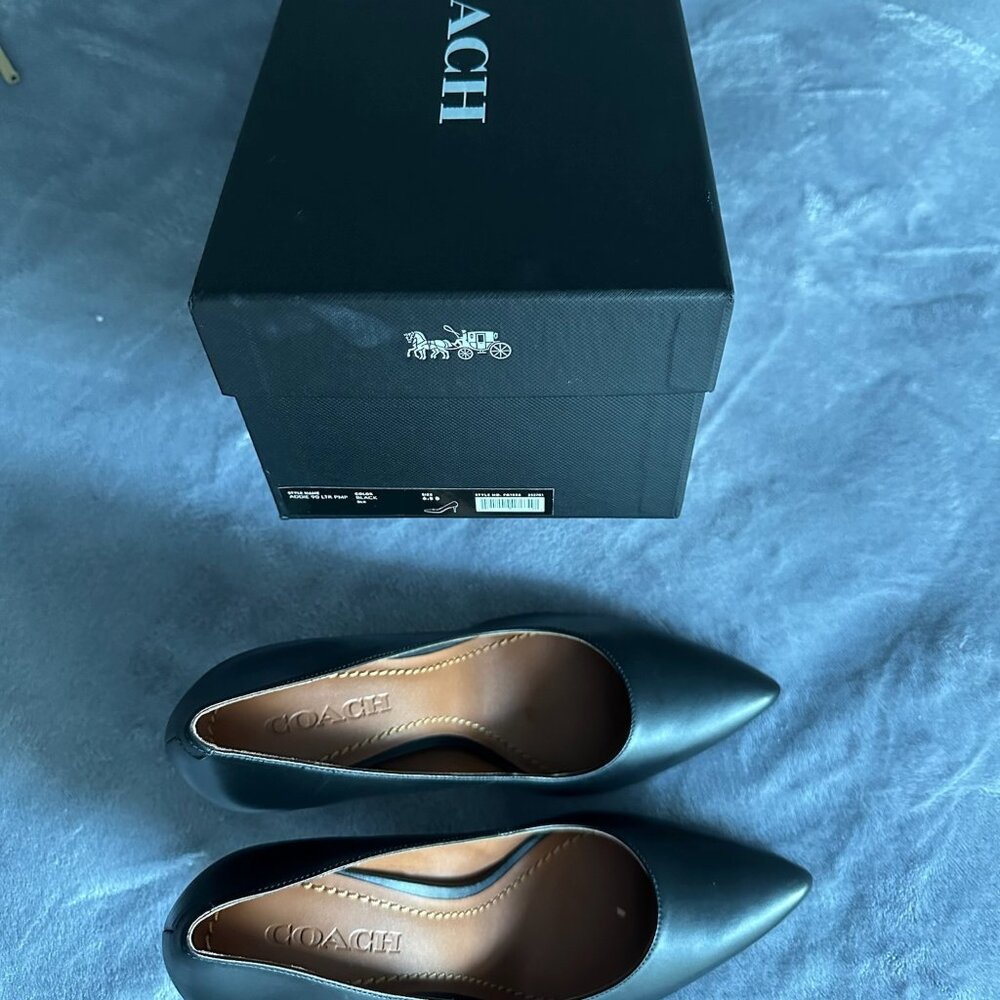 Coach Heels Size 6.5